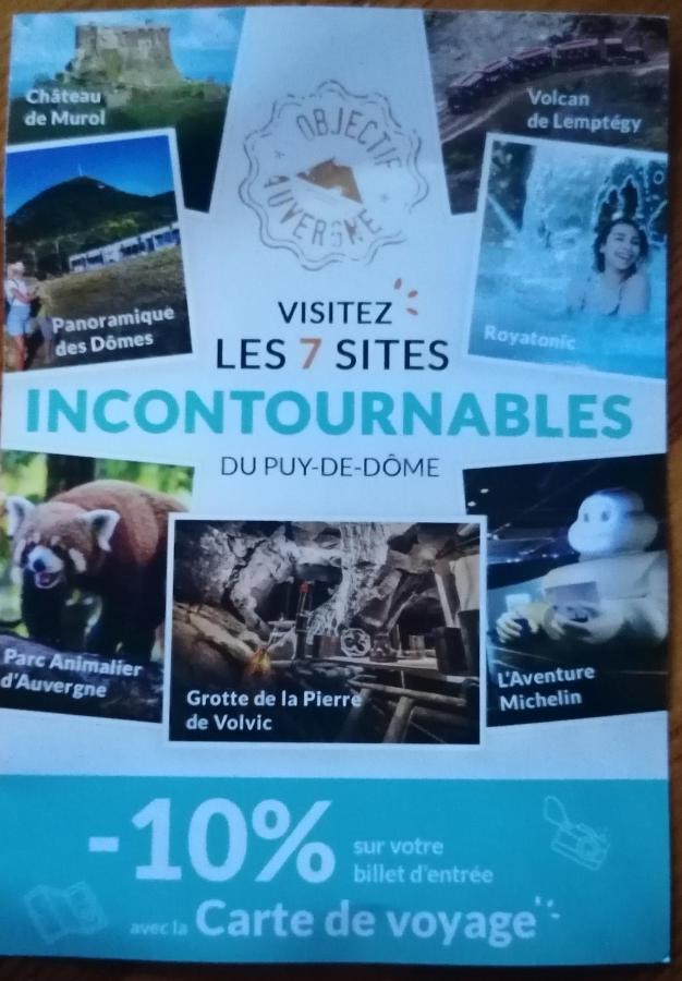 Tulipe, Appartement 5 Personnes, Entre Sancy Et Volcans D'Auvergne Орсивал Екстериор снимка